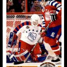 New York Rangers Mike Richter Rapid Fire Goaltending 1991 Upper Deck #634