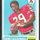 3 diff 1968 Topps San Francisco 49ers Team Lot Kermit Alexander Tommy Davis Kay McFarland