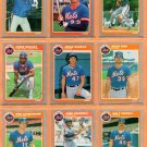 1985 Fleer New York Mets Team Lot 13 diff Rusty Staub Ray Knight Hubie Brooks !