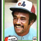 Montreal Expos Willie Montanez 1981 Topps #559 !