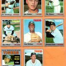 1970 Topps Detroit Tigers Team Lot 8 diff Earl Wilson Joe Niekro Jim Northrup !