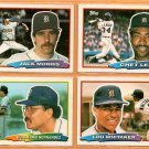 4 diff Detroit Tigers 1988 Topps Big Baseball Jack Morris Lou Whitaker Chet Lemon ! 4 diff Detroit Tigers 1988 Topps Big Baseball Jack Morris Lou Whitaker Chet Lemon !