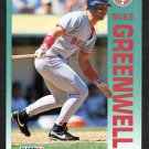 Boston Red Sox Mike Greenwell 1992 Fleer #39