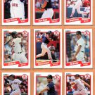 1990 Fleer Boston Red Sox Team Lot 24 diff Wade Boggs Dwight Evans Roger Clemens ! 1990 Fleer Boston Red Sox Team Lot 24 diff Wade Boggs Dwight Evans Roger Clemens !