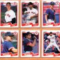 1990 Fleer Boston Red Sox Team Lot 24 diff Wade Boggs Dwight Evans Roger Clemens !