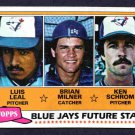 Toronto Blue Jays Future Stars 1981 Topps Baseball Card #577 !
