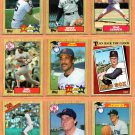 1987 Topps Boston Red Sox Team Lot 30 Wade Boggs Tom Seaver Jim Rice Roger Clemens ! 1987 Topps Boston Red Sox Team Lot 30 Wade Boggs Tom Seaver Jim Rice Roger Clemens !
