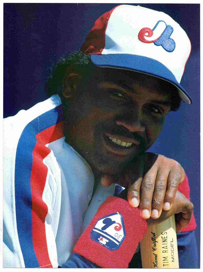 3 diff Montreal Expos Pinup Photos Tim Raines Andres Galarraga Henry Rodriguez + Satchel Paige