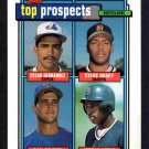 1992 Topps Top Prospects #618 Boston Red Sox Texas Rangers Montreal Expos San Francisco Giants !