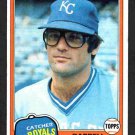 Kansas City Royals Darrell Porter 1981 Topps #610 !