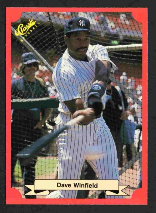 New York Yankees Dave Winfield 1988 Classic Red #170 !