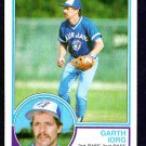 Toronto Blue Jays Garth Iorg 1983 Topps #326