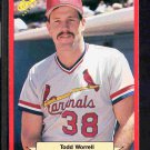 St Louis Cardinals Todd Worrell 1988 Classic Red #181 !