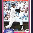 New York Yankees Bucky Dent 1981 Topps #650 ! New York Yankees Bucky Dent 1981 Topps #650 !
