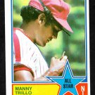 Philadelphia Phillies Manny Trillo 1983 Topps #398 !