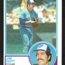 Toronto Blue Jays Jim Gott 1983 Topps #506 !