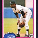 New York Yankees Bob Watson 1981 Topps #690 !