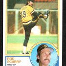 Pittsburgh Pirates Rod Scurry 1983 Topps Baseball Card #537 !
