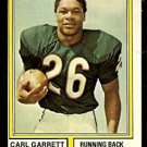 1974 Topps Chicago Bears Team Lot Carl Garrett Wally Chambers RC !