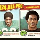 1975 Topps Green Bay Packers Team Lot 5 diff Willie Buchanon MacArthur Lane Malcolm Snider !