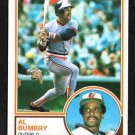 Baltimore Orioles Al Bumbry 1983 Topps #655