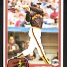 San Diego Padres Ruppert Jones 1981 Topps Baseball Card #778