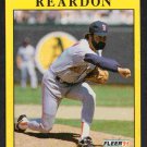 Boston Red Sox Jeff Reardon 1991 Fleer #109 !