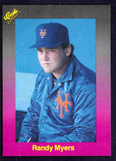 New York Mets Randy Myers 1989 Classic #197 !