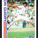 New York Yankees Ron Guidry In Action 1982 Topps Baseball Card #10 nr mt ! New York Yankees Ron Guidry In Action 1982 Topps Baseball Card #10 nr mt !
