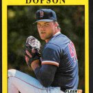 Boston Red Sox John Dopson 1991 Fleer #92
