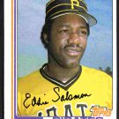 Pittsburgh Pirates Buddy Solomon 1982 Topps Baseball Card #73 nr mt !