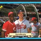 Atlanta Braves Dale Murphy Cincinnati Reds Eric Davis 1988 Classic #201 !