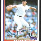 New York Yankees Dave LaRoche 1982 Topps Baseball Card #142 !