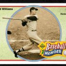 Boston Red Sox Ted Williams 1992 Upper Deck Baseball Heroes #34 500 Home Run Club ! Boston Red Sox Ted Williams 1992 Upper Deck Baseball Heroes #34 500 Home Run Club !