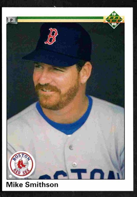 Boston Red Sox Mike Smithson 1990 Upper Deck #610 nr mt