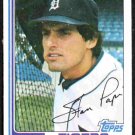 Detroit Tigers Stan Papi 1982 Topps Baseball Card #423 nr mt !