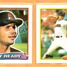 1988 Topps Big Baseball San Diego Padres Randy Ready Andy Hawkins !