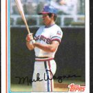 Texas Rangers Mark Wagner 1982 Topps Baseball Card #443 nr mt  !