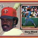 Minnesota Twins Gary Ward 1983 Donruss Action All Stars #18 nr mt !