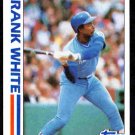 Kansas City Royals Frank White 1982 Topps Baseball Card #646 nr mt !
