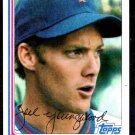 New York Mets Joel Youngblood 1982 Topps Baseball Card #655 nr mt     !