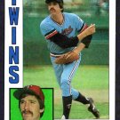 Minnesota Twins Mike Walters RC Rookie Card 1984 Topps #673 nr mt !