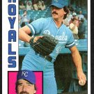 Kansas City Royals Don Hood 1984 Topps #743 nr mt