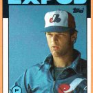 Montreal Expos Bill Gullickson 1986 Topps Baseball Card #229 nr mt Montreal Expos Bill Gullickson 1986 Topps Baseball Card #229 nr mt