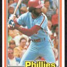 Philadelphia Phillies Garry Maddox 1981 Donruss Baseball Card #55 ex Philadelphia Phillies Garry Maddox 1981 Donruss Baseball Card #55 ex