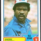 Montreal Expos Andre Dawson 1983 Topps Baseball Card #402 nr mt Montreal Expos Andre Dawson 1983 Topps Baseball Card #402 nr mt
