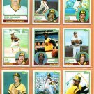 1983 Topps San Diego Padres Team Lot 13 diff Garry Templeton Eric Show RC Dick Williams