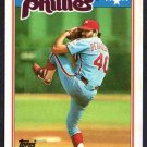 Philadelphia Phillies Steve Bedrosian 1988 Topps American UK Baseball Card #2 nr mt Philadelphia Phillies Steve Bedrosian 1988 Topps American UK Baseball Card #2 nr mt