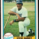 Los Angeles Dodgers Steve Garvey 1981 Fleer Baseball Card #110 nr mt Los Angeles Dodgers Steve Garvey 1981 Fleer Baseball Card #110 nr mt