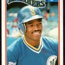 Seattle Mariners Harold Reynolds 1988 Topps American UK Baseball Card #60 nr mt Seattle Mariners Harold Reynolds 1988 Topps American UK Baseball Card #60 nr mt
